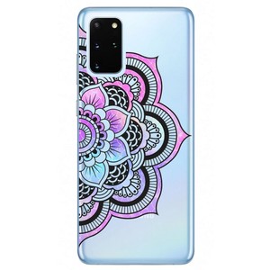 Coque Galaxy Note 10 LITE mandala 1 rose pastel