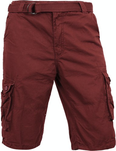 Pantaloncini cargo da uomo con cintura grandi taglie casual pantaloni da lavoro mimetici pesca estiva - Foto 30 di 44