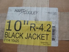 HART & COOLEY GREENGUARD 10" X 25' FLEXIBLE AIR DUCT R-4.2 BLACK JACKET