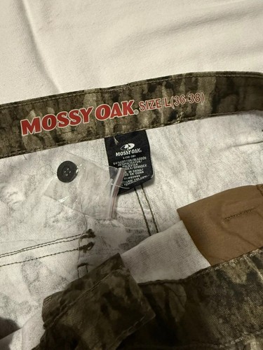 Men's Mossy Oak Size L Country RootsCargo Pants 6 Pocket NWT - Picture 5 of 5