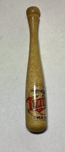 Tiny 3” 1988 Minnesota Twins Wooden Baseball Bat - Picture 3 of 8