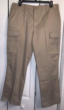 Lands  End Khaki Cargo Pants Size 12 P