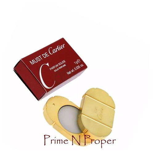 Cartier MUST DE CARTIER Solid Perfume 1g / .035 oz - Picture 1 of 2