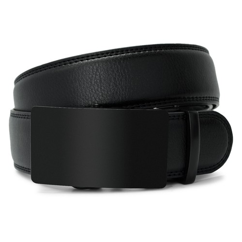 Genuine Leather Belt Men Design Automatic Buckle Waistband Waist Strap Belt Gift - 第 9/12 張圖片