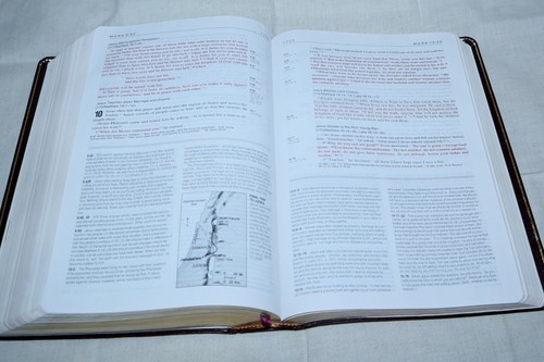 NIV Holy Bible | *2003* Life Application Study Genuine Leather Zondervan - Imagen 8 de 8