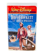 Davy Crockett & The River Pirates VHS Disney Greatest American Legends Series