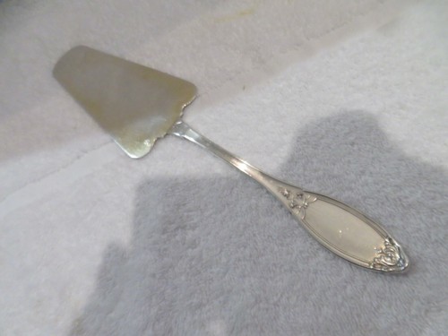 Magnificent 1900 French 950 silver pie cake server LXVI art nouveau - Picture 10 of 12