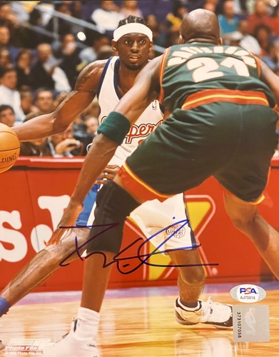 Darius Miles Signed Autographed Los Angeles Clippers 8x10 Photo Cavs PSA/DNA - Picture 1 of 2