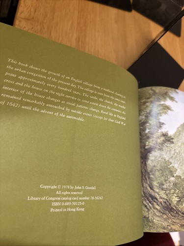 THE STORY OF AN ENGLISH VILLAGE by John S. Goodall Hardcover - Bild 4 von 6