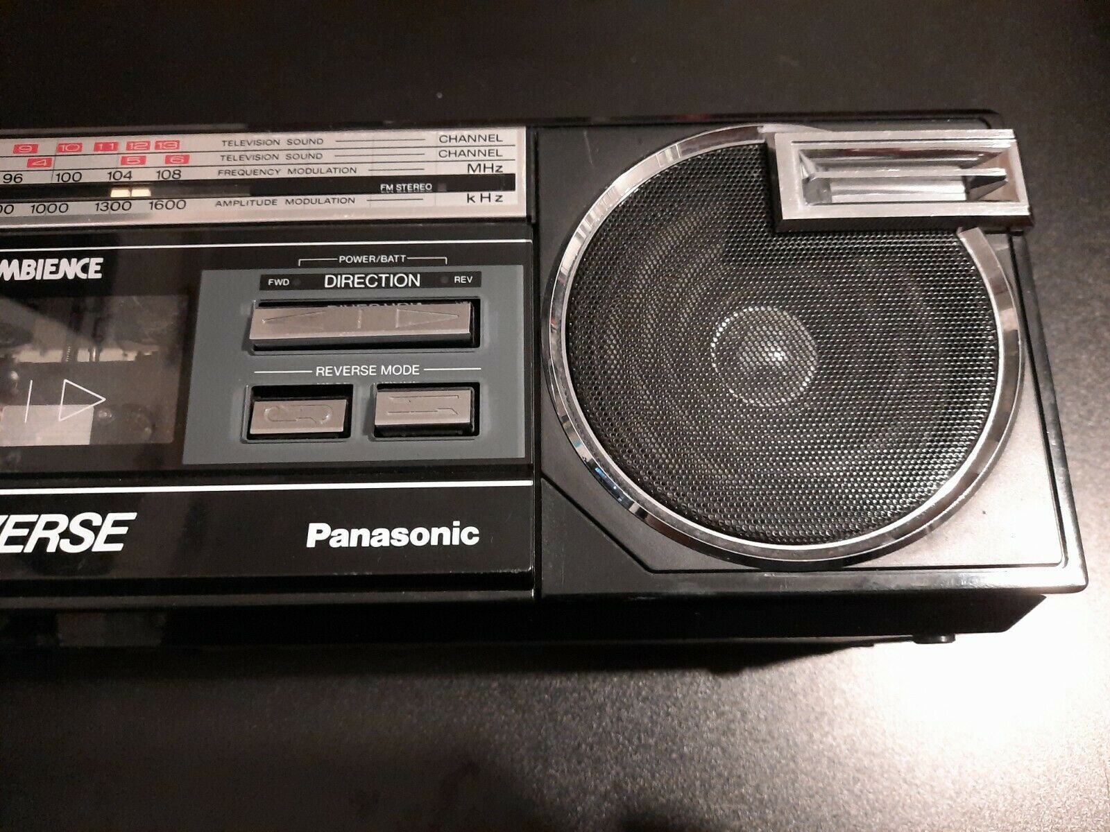 Vintage Panasonic Ambience Radio/Cassette Boombox RX-FM45 Japan **READ**