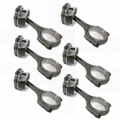 Juego de 6 bielas y anillos de pistón para Chrysler Dodge Ram Jeep 11-19 3,6 L V6 - Imagen 4 de 6