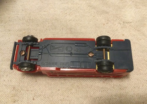 Vintage 1960's Mini Lindberg Line School Bus Model Kit - Assembled - Picture 8 of 8
