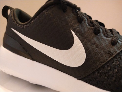 Nike Womens Roshe G Golf - Size: 7.5 - CD6066 001 - Black / Metallic White - NEW - Picture 7 of 12