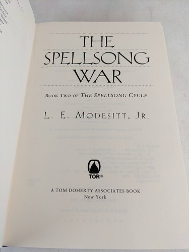 The spellsong Cycle complete by L.E. Modesitt US TOR First Edition Hardcover - Picture 14 of 24