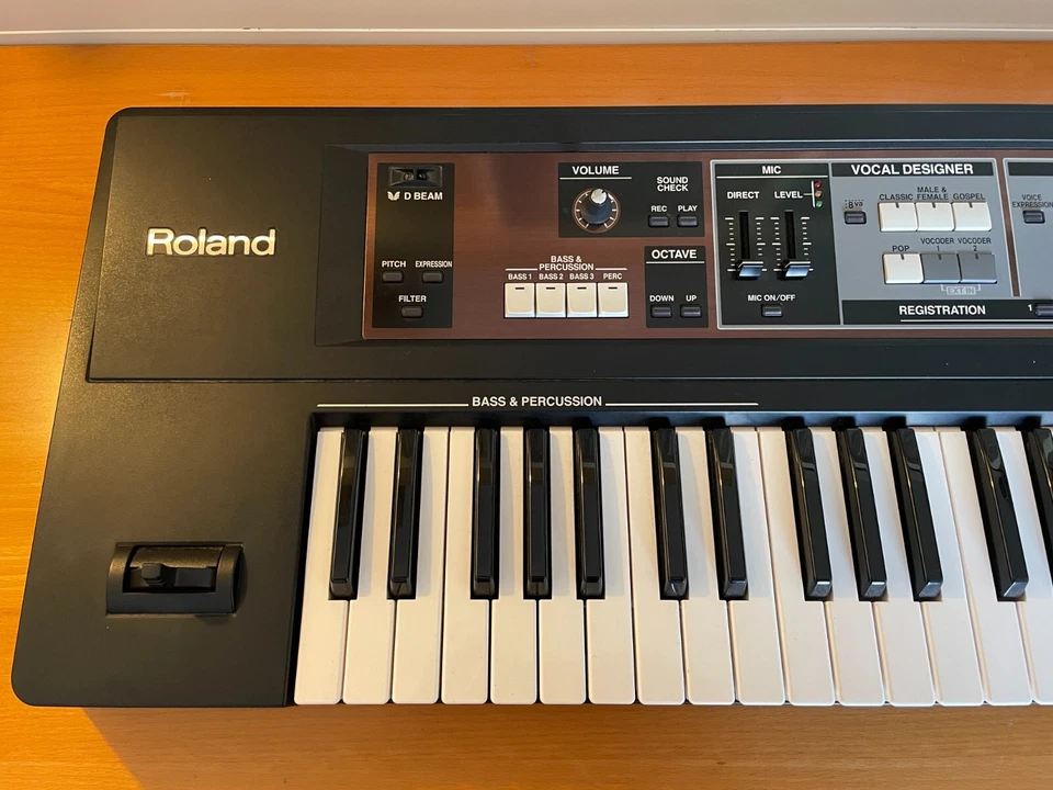 Roland VP-550 - Vocal Keyboard - Rare Vocoder Synth Synthesizer (No Jupiter 8 6) - Bild 2 von 4