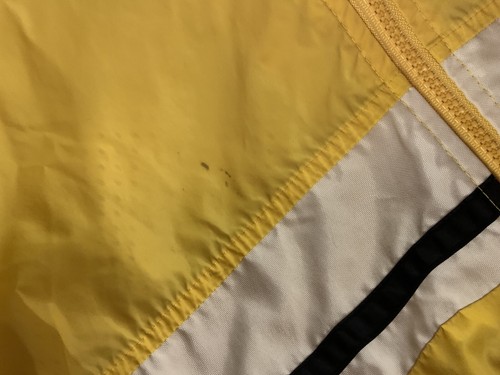 Vtg Nike 90s/80’s Windbreaker Rain Yellow Full Zip Jacket Youth L/Adult S Nice! - Picture 11 of 12