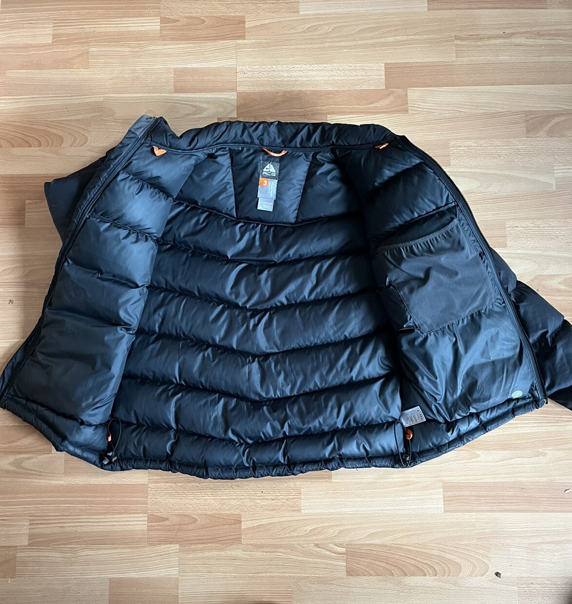 Vintage Nike ACG 550 Fill Goose Puffer Jacket XXL Black | eBay