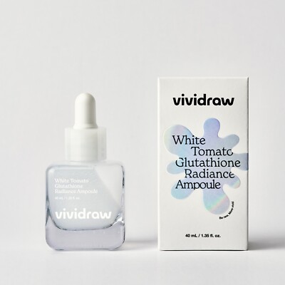 VIVIDRAW White Tomato Glutathione Radiance Ampoule 1.35oz