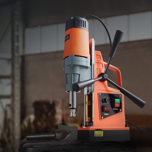 VEVOR MD50 Magnetic Drill 1550W 2922lbf/13000N Portable Mag Drill Press 500RPM - Picture 9 of 13
