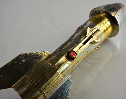 Hucha Astro Silver EE. UU. Cohete Nave Espacial De Colección (Rota)  - Imagen 5 de 10