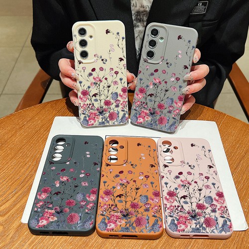 For Samsung S25 Ultra S24 S23 S22 A16 A15 A55 Beautiful Flower Phone Case Cover - Picture 9 of 27