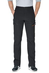 Nonwe Mens Warm Windproof Mountain Fleece Hiking Snow Ski Pants