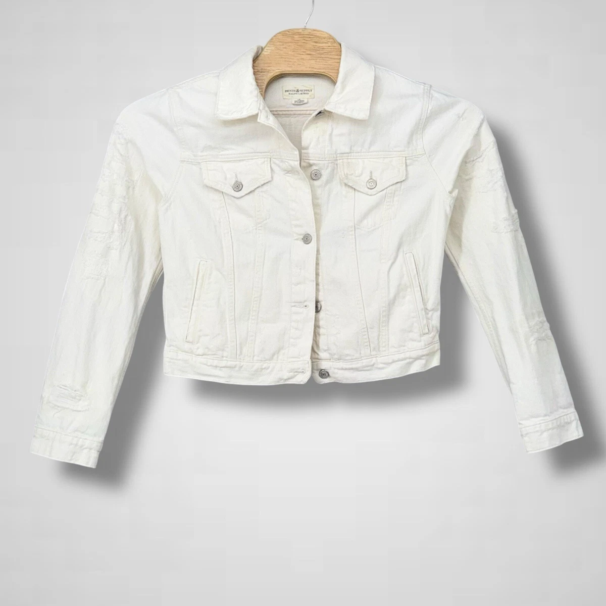 Denim & Supply Ralph Lauren White Coats, Jackets & Vests for Women 