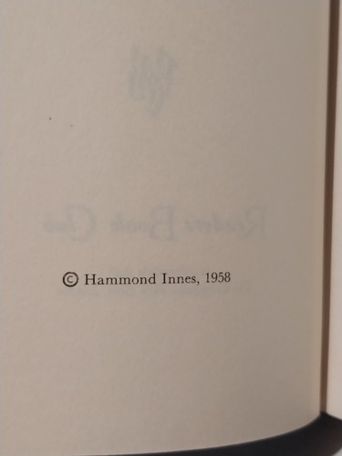 2x Vintage Hammond Innes Books. the Doomed Oasis '62 & The Land God Gave To Cain - Picture 12 of 12