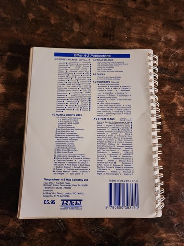 Handy Road Atlas Great Britain AZ 1996 Edition - Picture 2 of 12