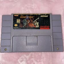 NBA HangTime Super Nintendo SNES Authentic Cartridge Only - Tested Works