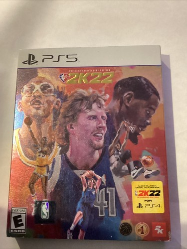 NBA 2k22 75th Anniversary Edition PlayStation 5 PS5 Brand New Factory Sealed 