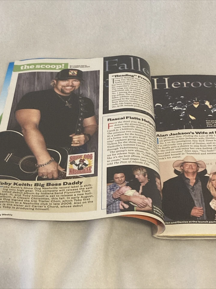 Country Weekly Magazine Kenny Chesney Bares His Soul September 2007 091117nonrh - Image 4 of 4