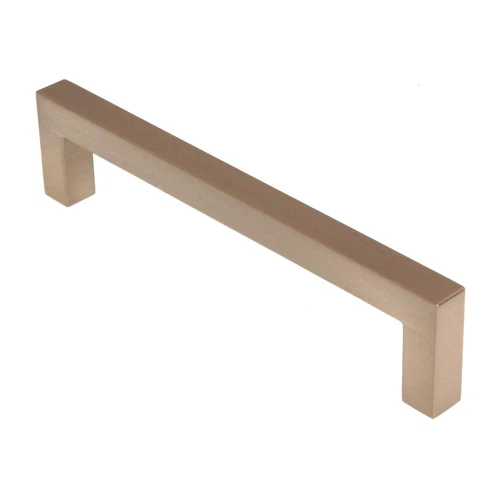 Top Knobs Nouveau Square Bar Pull 5 1/16" (128mm) Ctr Brushed Bronze M1651 - Picture 1 of 3
