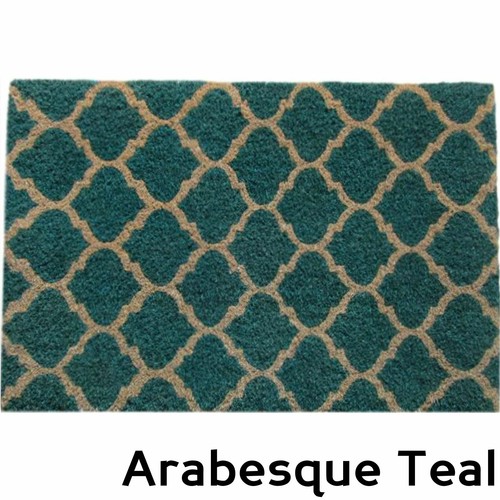 Door Mat Outdoor Natural Coir Doormat Rubber Back Non Slip Matting Front Floor - Picture 9 of 79