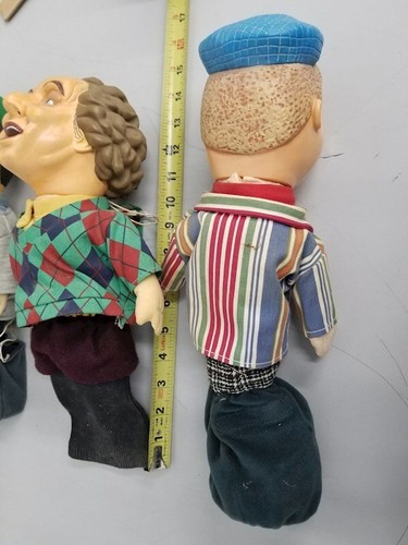 Vintage Battery Powered Larry, Moe & Curly 3 Stooges Golf Club Covers *working* - Picture 4 of 4