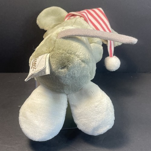 1988 Pizzazz Ganz Bros Plush Christmas Mouse Nightcap Stuffed Animal Toy Vintage - Picture 15 of 22
