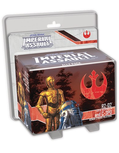 Star Wars Imperial Assault: R2-D2 & C-3PO Ally Pack FFGSWI12 - Picture 1 of 1