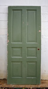 Details About 2 Avail 32 X78 Antique Vintage Victorian Solid Wood Wooden Interior Door 6 Panel