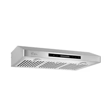 Empava 30 In. Ducted Under Cabinet Range Hood with Push Button Controls
