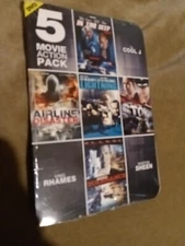 5-MOVIE ACTION PACK DVD LL Cool J, Ving Rhames, Martin Sheen New Sealed Movies