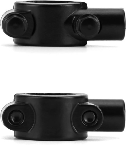 4 Pezzi Supporti Specchietto Moto 22Mm Attacco Manubrio Specchio per Moto M10 - Foto 3 di 7