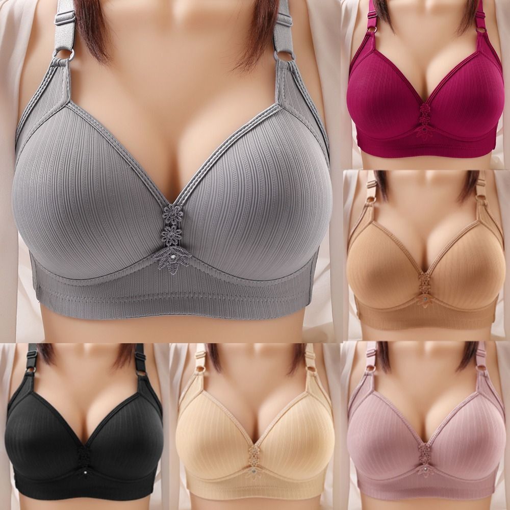 Lift Bras for Women Push up Women's Large Size No Steel Ring