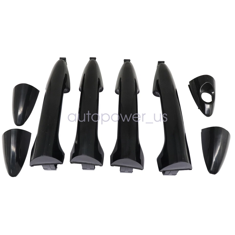 4X Manija de puerta exterior delantera trasera izquierda derecha para Hyundai Accent 2012-2017 Foto 4 de 4