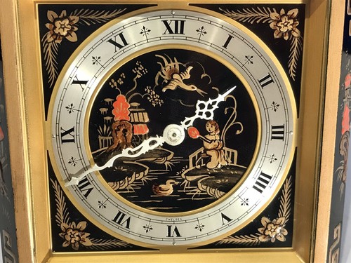 RARE HEAVY VINTAGE CHELSEA BOSTON BRASS CLOCK,MECHANICAL KEY WOUND MOVEMENT - Picture 17 of 19