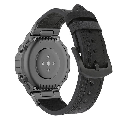 Armband Für Huami Amazfit T-Rex 2 /T-Rex Pro /T-Rex Sport Leder Band Ersatzband - Bild 65 von 65