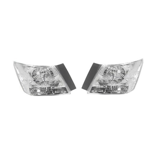 Crystal Clear Lens Brake Tail Light Turn Signal Cover For 08-12 Accord Sedan o - Picture 5 of 12
