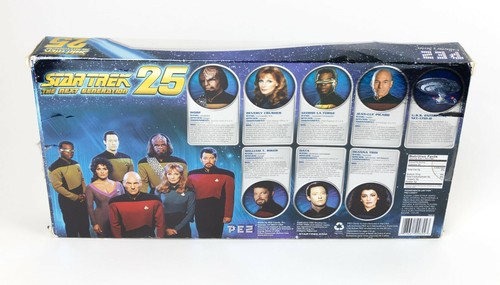 Star Trek The Next Generation 25 PEZ Collector's Series 2012 New Set of 8 TNG - Picture 7 of 11