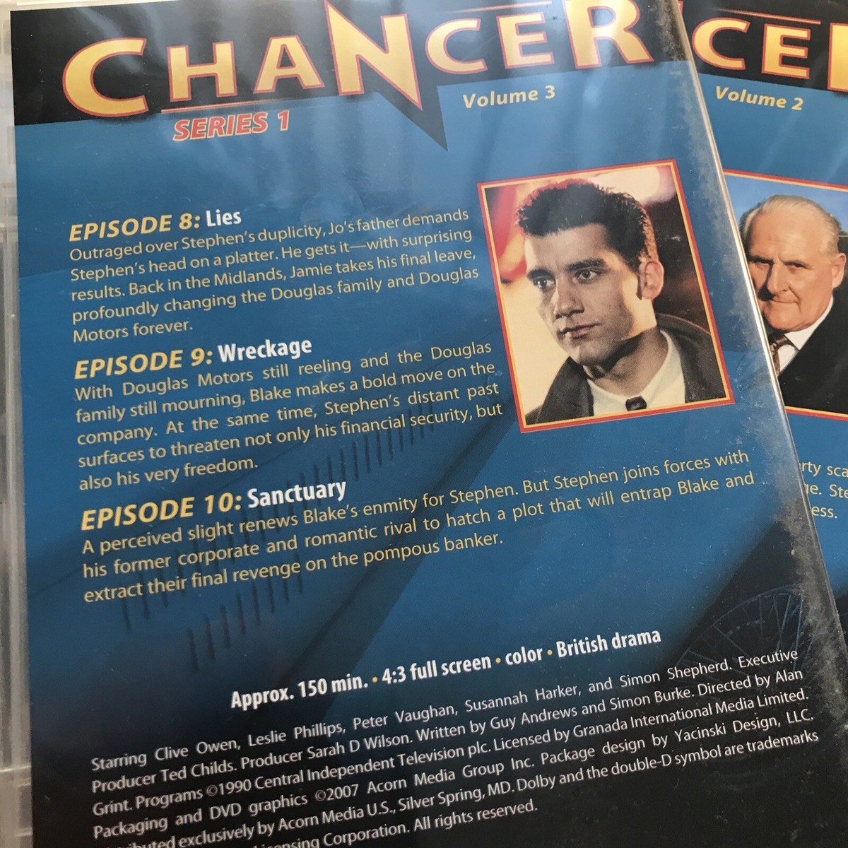 その他 Chancer: Series 1 [DVD] Chancer - Series 1 (DVD, 2007, 2-Disc Set) 54961940394| eBay