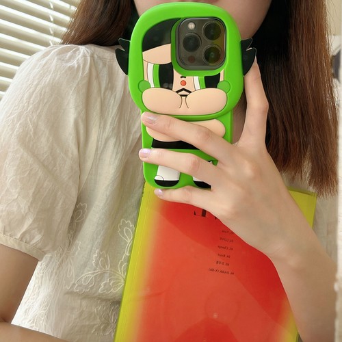 3D Cute Powerpuff Case For iPhone 16 15 Pro Max 14 13 Girls Shockproof Silicone - Picture 6 of 17