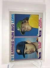 1982 Topps '81 Earned Run Average Leaders Card #167 NM-Mint FREE SHIPPING